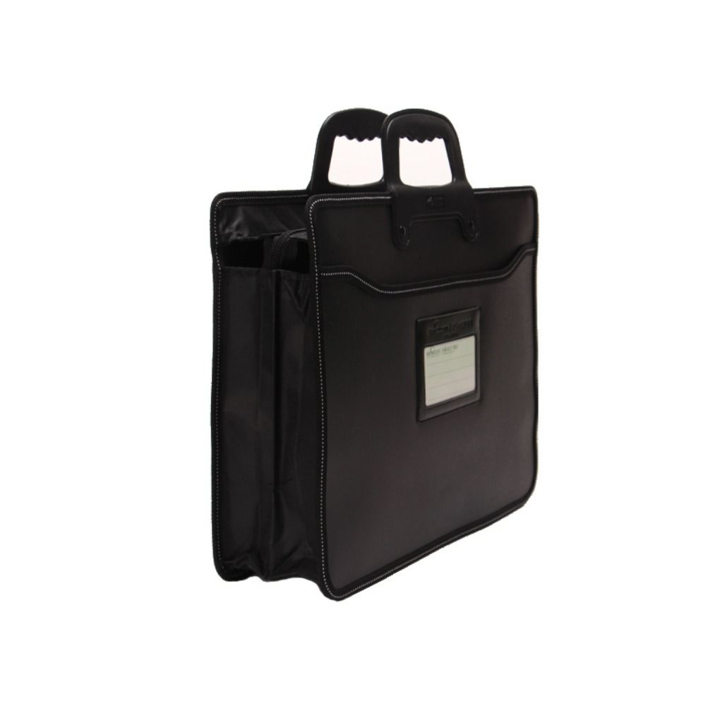Laptop Handbag Portable Business Bag A4 Size Document Bag Office File Bag Storage Briefcase