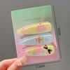 3Pcs/Set Candy Color Hair Bang Clip Summer Hairpin Acrylic Barrette Hair Side Clamp For Girl Hair Accessories