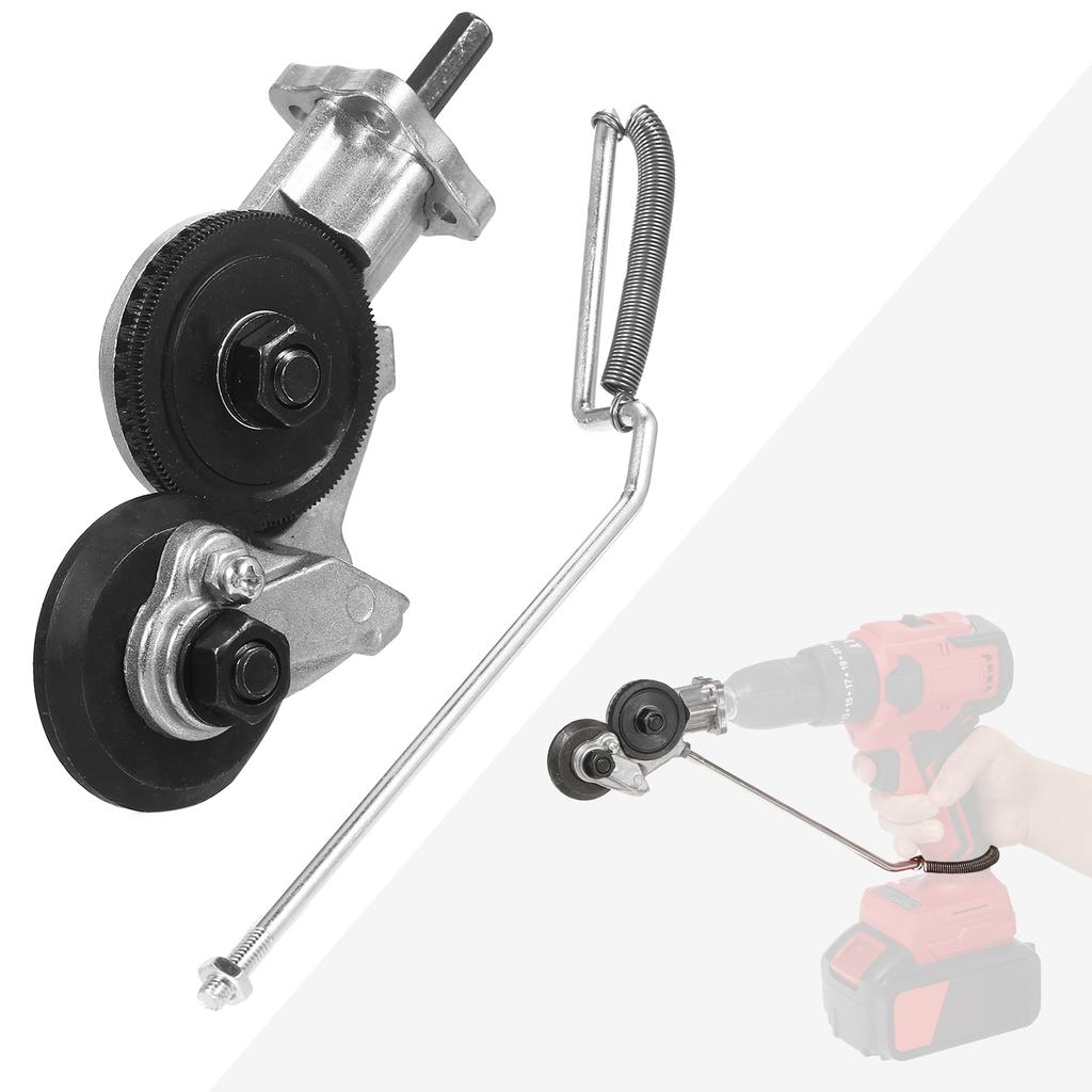 Электрическая дрель, резак для металла, насадка для сверла по металлу, сделай сам, насадка для сверла по металлу, электрическая