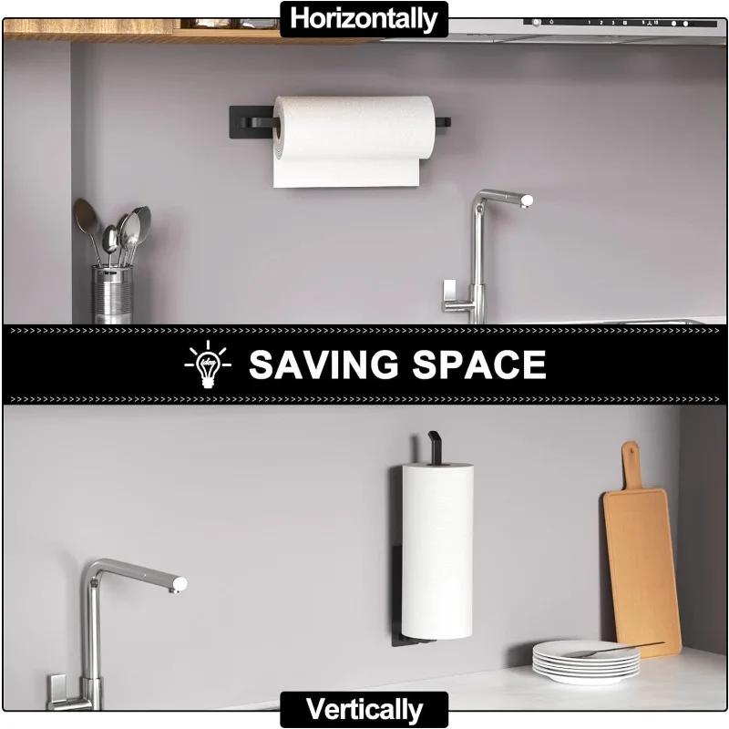 Под кухонным шкафом водонепроницаемый матовый держатель для салфеток кухонные принадлежности органайзер для хранения полотенец в ванной комнате
