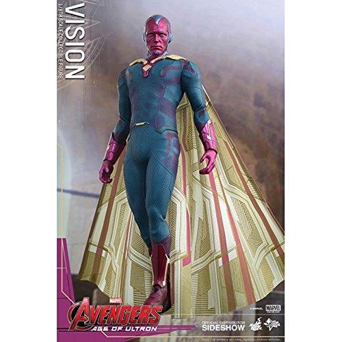 Movie Masterpiece Мстители: Фигурка Мстители: Эра Альтрона Вижен, масштаб 1/6, пластиковая, окрашенная, подвижная