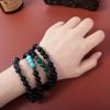Для Женщин Мужчин Агат Камень Эластичные Аксессуары Браслеты из Бусин Ювелирные Изделия Браслет для Йоги Браслеты