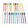 24 Colors Acrylic Paint Marker Pens Waterproof Quick Drying Smoothly Writing Paint Pens for Kids for Stones Wood Glass
