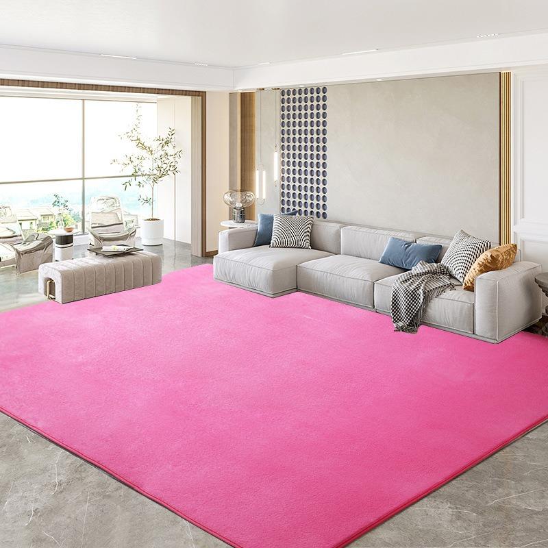 Мягкий ковер из кораллового флиса для гостиной, дивана, журнального столика, коврик для детской спальни, звукоизоляционный мат, подушка для балкона, домашний декор, серый