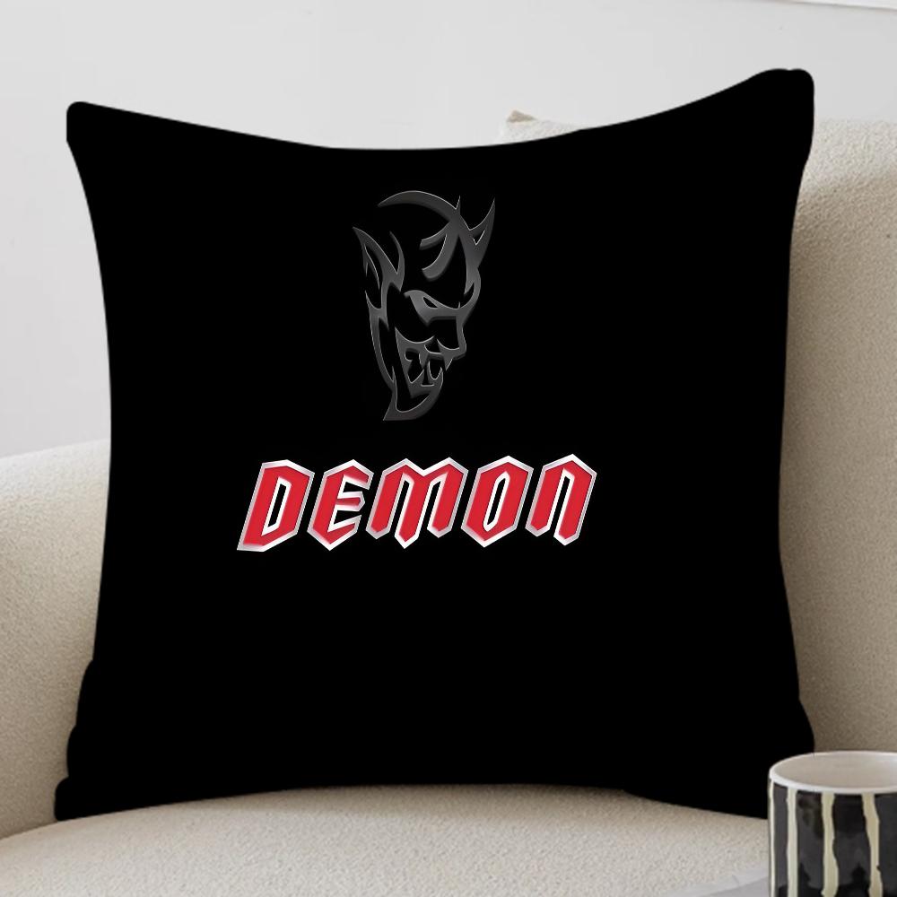 SRT Hellcat Demon Dodge car Pillow Cushion Cover Pillowcase Living Room Sofa Home Decor Customized
