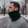 Half Face Coverage Ski Tube Scarf Fleece Cold-proof Collar Windproof Half Face Cover  Men Women