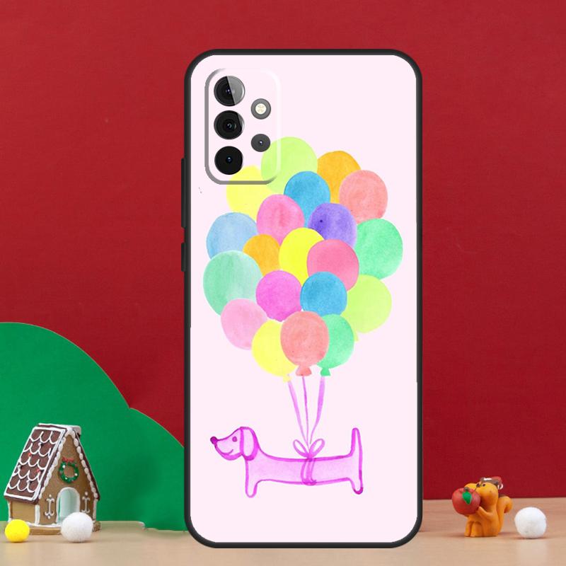 Cute Dachshunds Case For Samsung Galaxy A56 A33 A13 A36 A23 A52 A32 A12 A54 A34 A14 A16 A53 A15 A35 A55 A17
