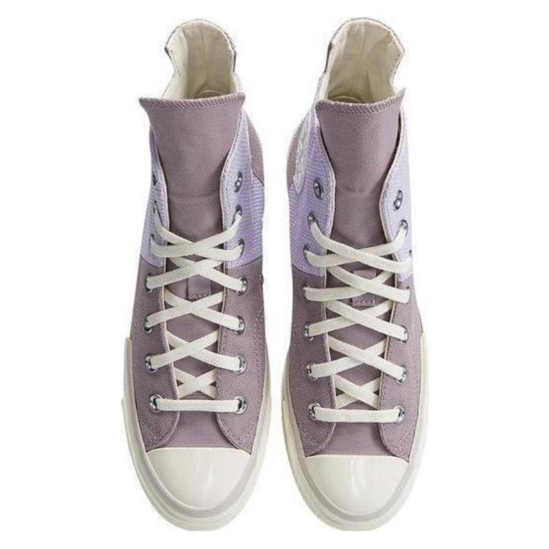 Converse Chuck 70 Plus Comfortable Daily Mid-Top Canvas Shoes Unisex Purple