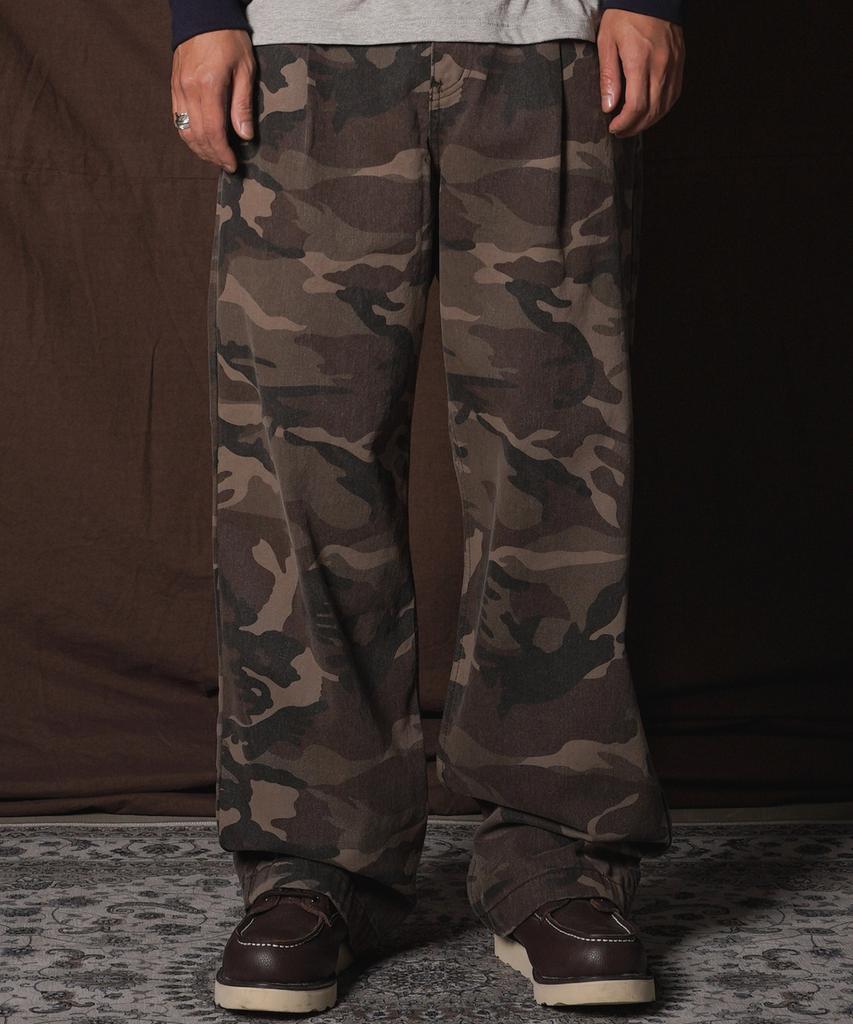 PERSTEP Riverside Camo Pants Beige Julp4741