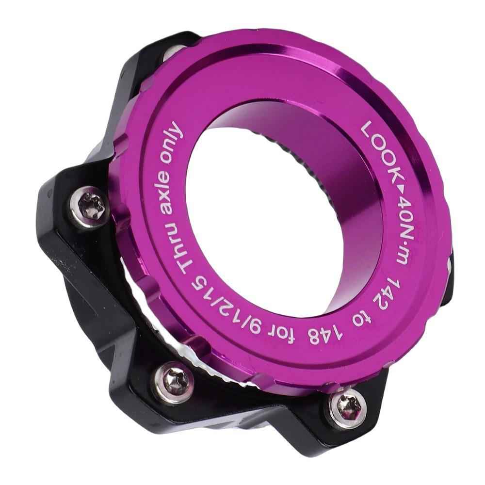 Aluminum Alloy, Stainless Steel Bike Hub Adapter 12mm Thru Axle Center Lock Adapter  Bike Upgrade