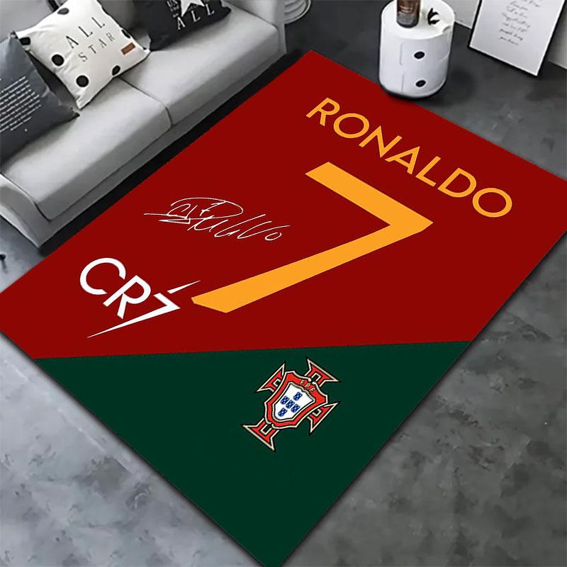 CR7 Cristiano Ronaldo Carpet Rug for Living Room Bedroom Home Sofa Decoration,Kids play Non-slip Floor Mat