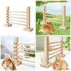 Hamster Rodents Toy Gerbil Hurdle Jump Pet Obstacle Jump Bar for Ferrets Hamster Toy Guinea Pigs Toy