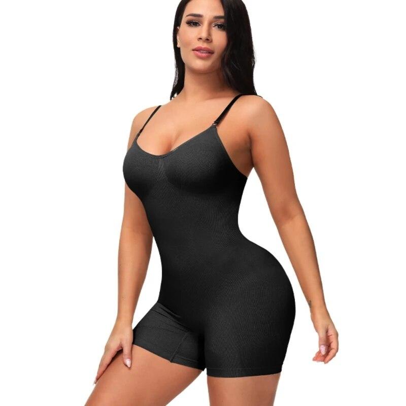 Body Shaper, бесшовное женское боди для похудения, тренажер для талии, корректирующее белье, подтягивающее грудь, увеличивающее грудь, полное скольжение, с ремешками на спине