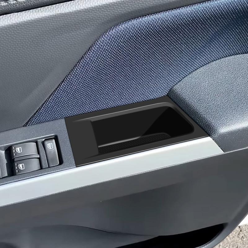 Для TOYOTA ROOMY 2024 Силиконовые боковые накладки на передние двери Органайзеры крышка подстаканника в передней части Аксессуары для интерьера