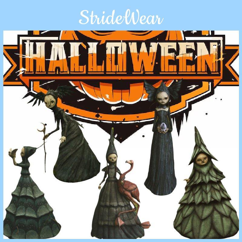 Whimsical Witch Resin Craft For Home And Garden Enhancement During Halloween