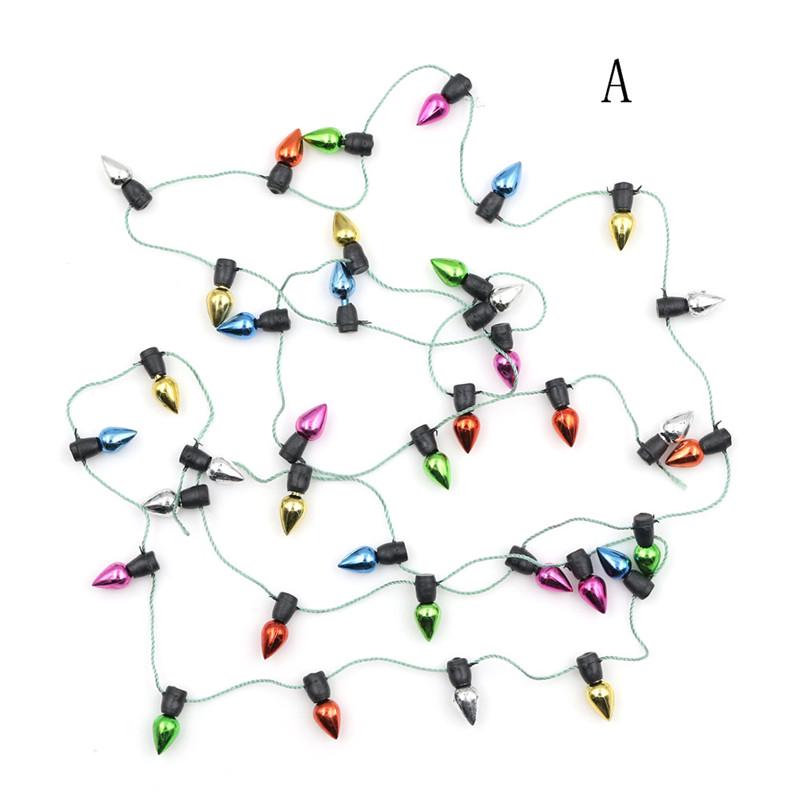 1M Кукольный домик Миниатюра Гирлянда Разноцветных Пластиковых Рождественских Огней