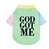 Summer Breathable Dog T-shirt Soft Cotton Fashion Funny Print Suitable For Cats Puppies   Chihuahuas Daily Wear