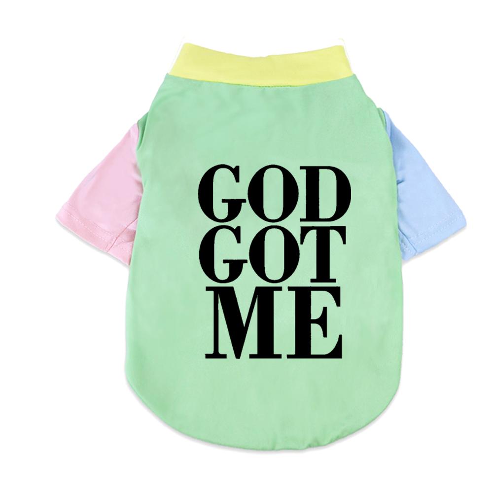 Summer Breathable Dog T-shirt Soft Cotton Fashion Funny Print Suitable For Cats Puppies Chihuahuas Daily Wear