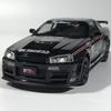 1:24 Nissan GTR R34 Skyline Super Sports Car Alloy Metal Diecast Model Car Home Decoration Desktop Display Ornament Holiday Gift