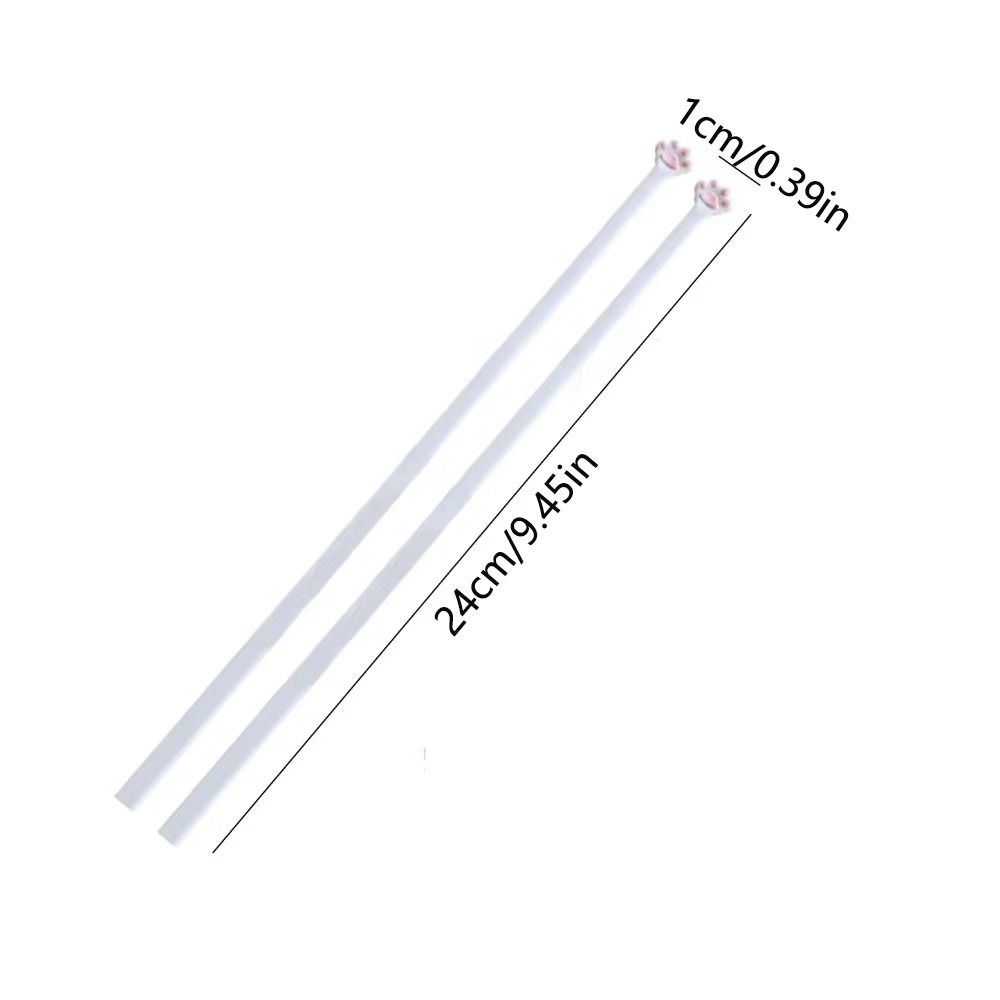 Reusable Cute Eating Chopsticks Comfortable Grip Pink Paw Food Clip  Cooking Tools