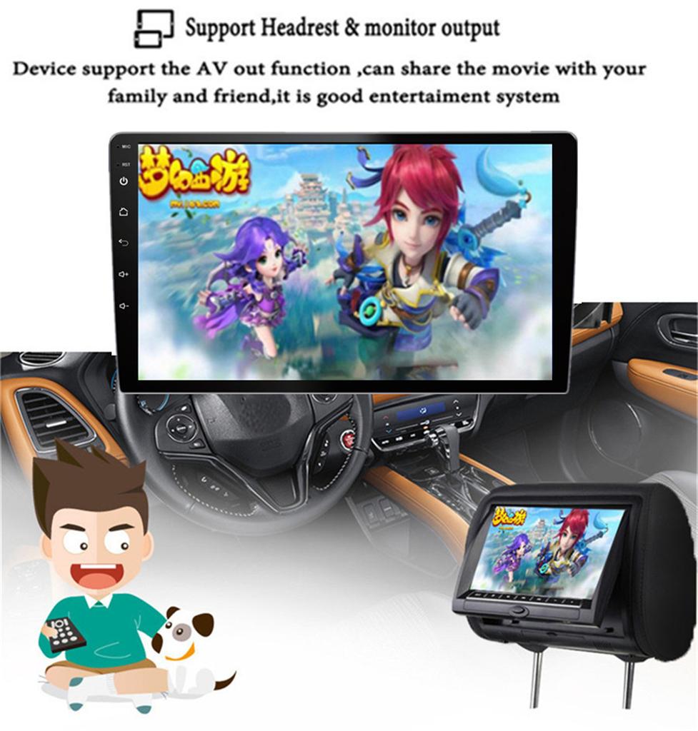 9'' Android 14 Автомагнитола Радио Навигация GPS 1 ГБ+16 ГБ Для Jeep Chrysler Dodge