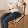 Imitation Cashmere Chair Cushion Cartoon Sofa Cushion Winter Dining Chair Pad  All-Season