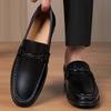 Men's Genuine Leather Loafers Business Male Casual Shoes Slip-On Comfortable Walking Shoes for Men Office Men's Dress Footwear