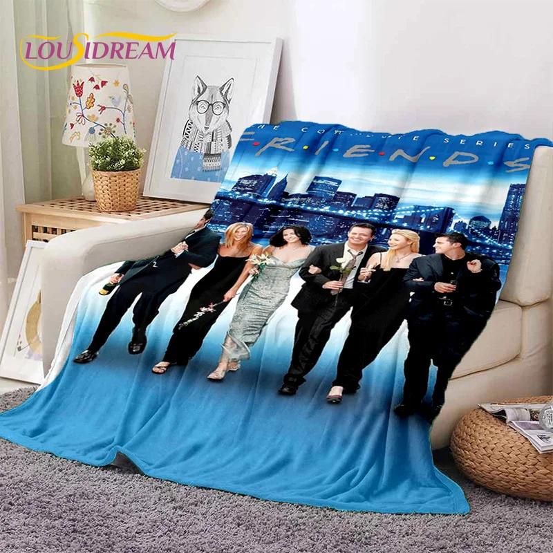 New Friends Classics TV 3D Soft Flannel Blanket for Beds Bedroom Sofa Picnic,Throw Blanket for Cover Outdoor Leisure Kid Gift