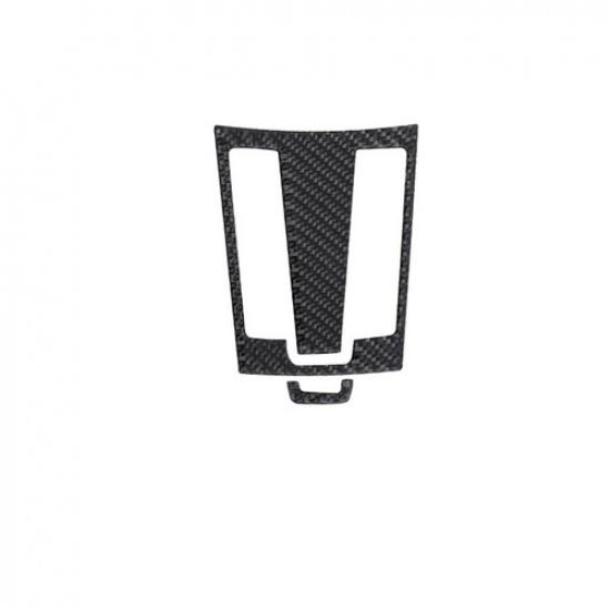2Pcs Carbon Fiber Below Gear Shift Cover Trim For Porsche 718 Boxster Cayman