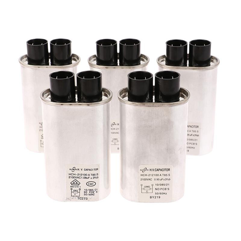 1 шт. для деталей конденсатора микроволновой печи 0,85 мкФ/0,9 мкФ/0,95 мкФ/1,05 мкФ/1,08 мкФ конденсатор высокого напряжения для микроволновой печи