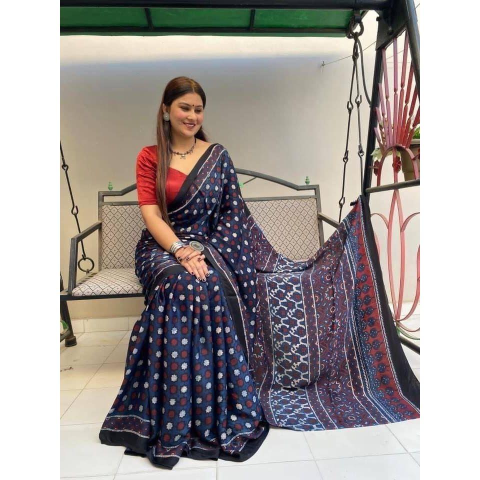 Стильная повседневная и офисная одежда, сари для женщин, блузка (Необходимо сшить по размеру и посадке)