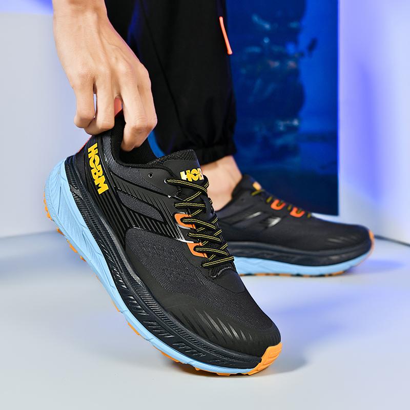 Кроссовки для мужчин Marathon Carbon Plate мужские спортивные кроссовки для бега дышащие легкие удобные спортивные нескользящие мужские кроссовки