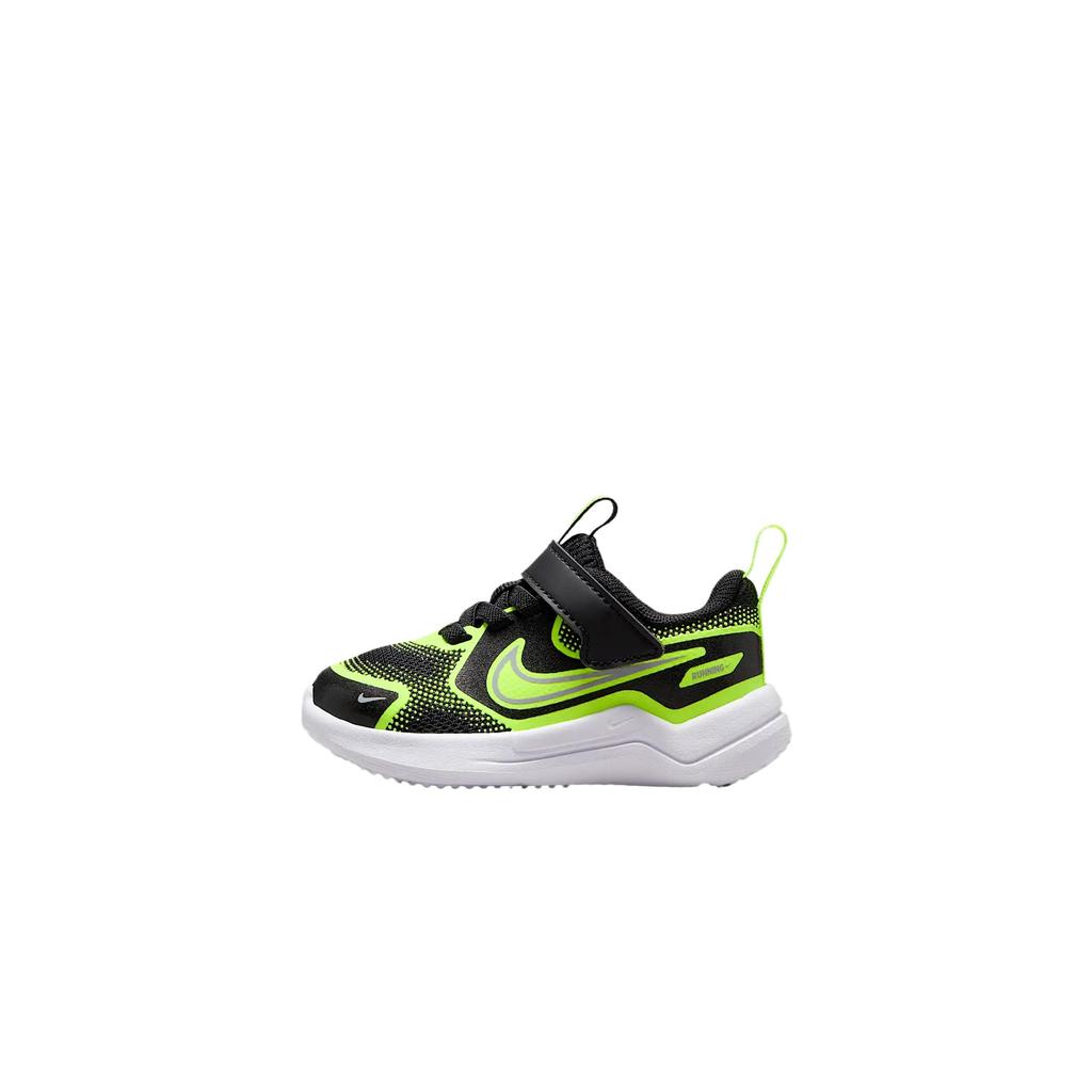 Nike Cosmic Runner TD Black Volt Baby Sneakers Green Wolf-Grey HM4401-005