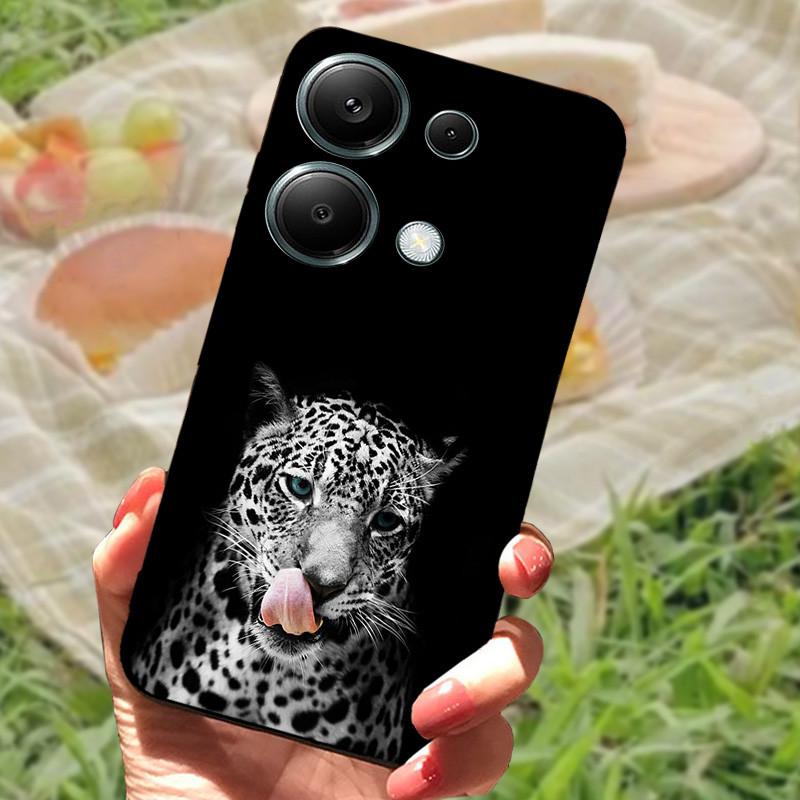 Чехол для Poco M6 Pro 4G Чехол Poco M6 4G Силиконовый Мягкий Мраморный Бампер Coque для Xiaomi Poco F6 Redmi Turbo 3 5G Защитные Fundas