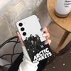 Чехол для телефона Arctic Monkeys с логотипом A для Samsung A25 A13 A33 5G A54 A36 A35 A56 A52 A14 Ударопрочный мягкий чехол