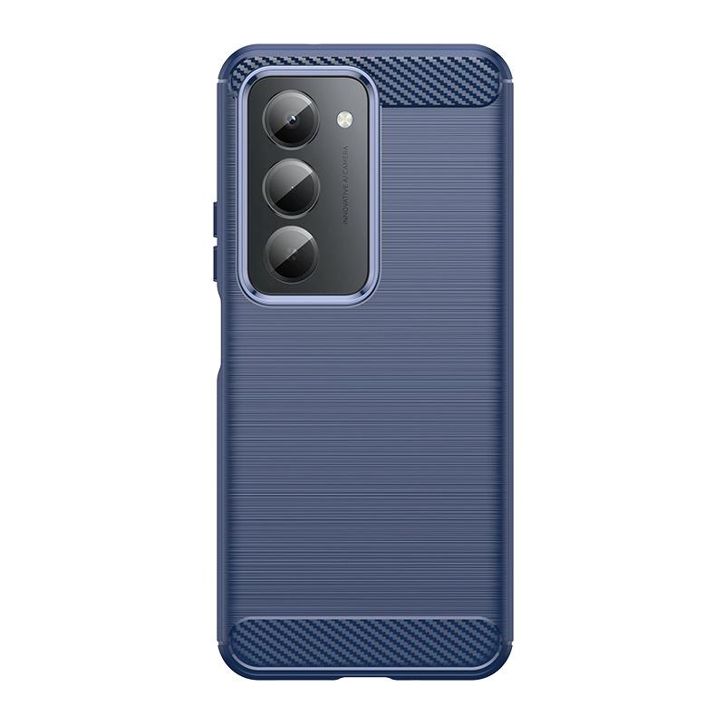 Чехол-накладка для Redmi 15 5G Xiaomi Redmi 15 5G Capas Противоударный Бронированный Бампер Задняя Крышка из Углеродного Волокна ТПУ Мягкая Крышка Redmi 15 5G Fundas