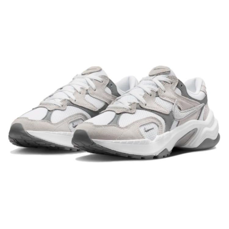 Nike AL8 Дымчато-Серый Металлик Серебристые Женские Кроссовки Белый Черный FJ3794-101