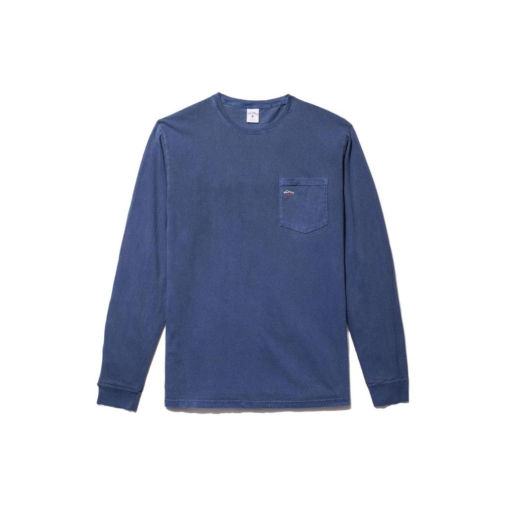 NOAH Classic Long Sleeve Pocket T-shirt 'Black' Men's PT2NOAH