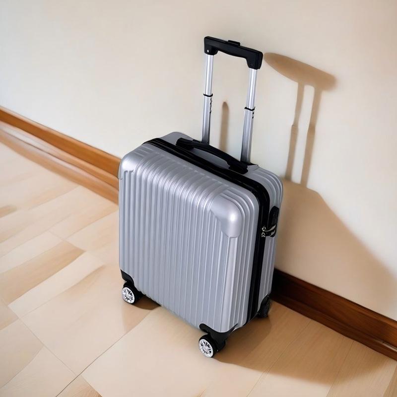 18" Дорожный чемодан ручной клади с универсальными колесами и замком, Прочный чемодан на колесиках для студентов, Доступна 20" версия