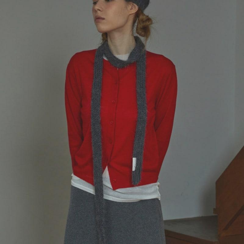 White Project ANGORA MINI MUFFLER [4COLOR]