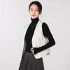 White Duck Down Down Vest Women's 2025 Winter New Slim Fit Light V Neck Inner Wear Vest Liner Tide