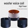 Bass Voice Coil Repair Kit: Round Wire 65.5/75.5/99.5mm, 100 Core, 12/15 Inch Speaker Parts