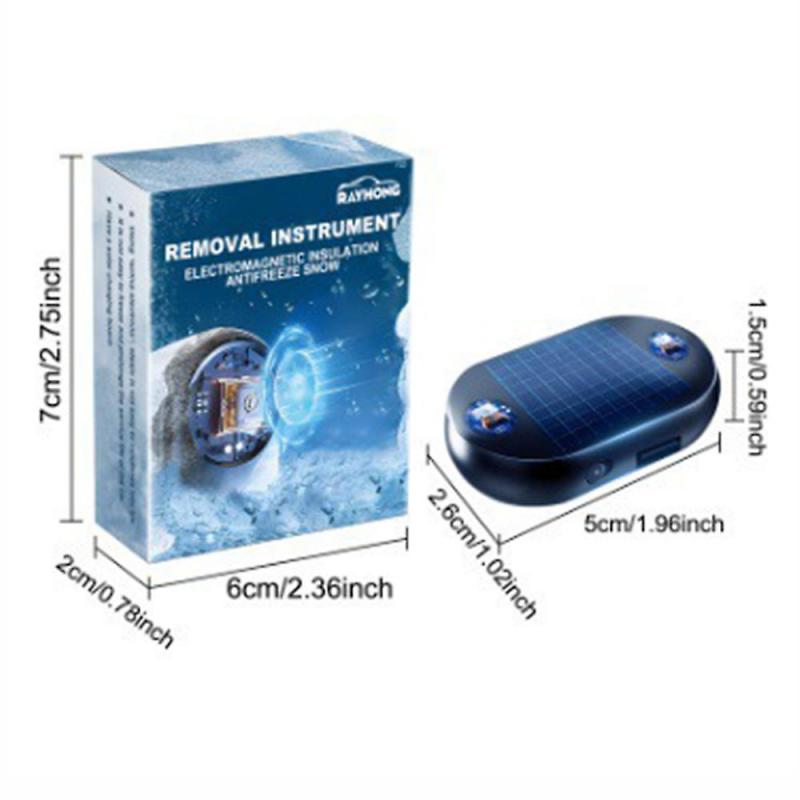 Antifreeze Device Snow for Car Windshield Easy Using Small Ice Remover Decorations for Winter Car