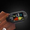 Guitar Tuner Clip On for Chromatic Guitar Bass Violin Ukulele Color LCD Display Screen Portable