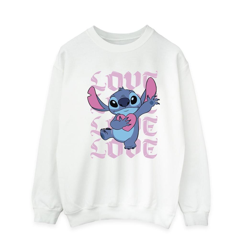 Lilo & Stitch Mens Valentine Love Sweatshirt
