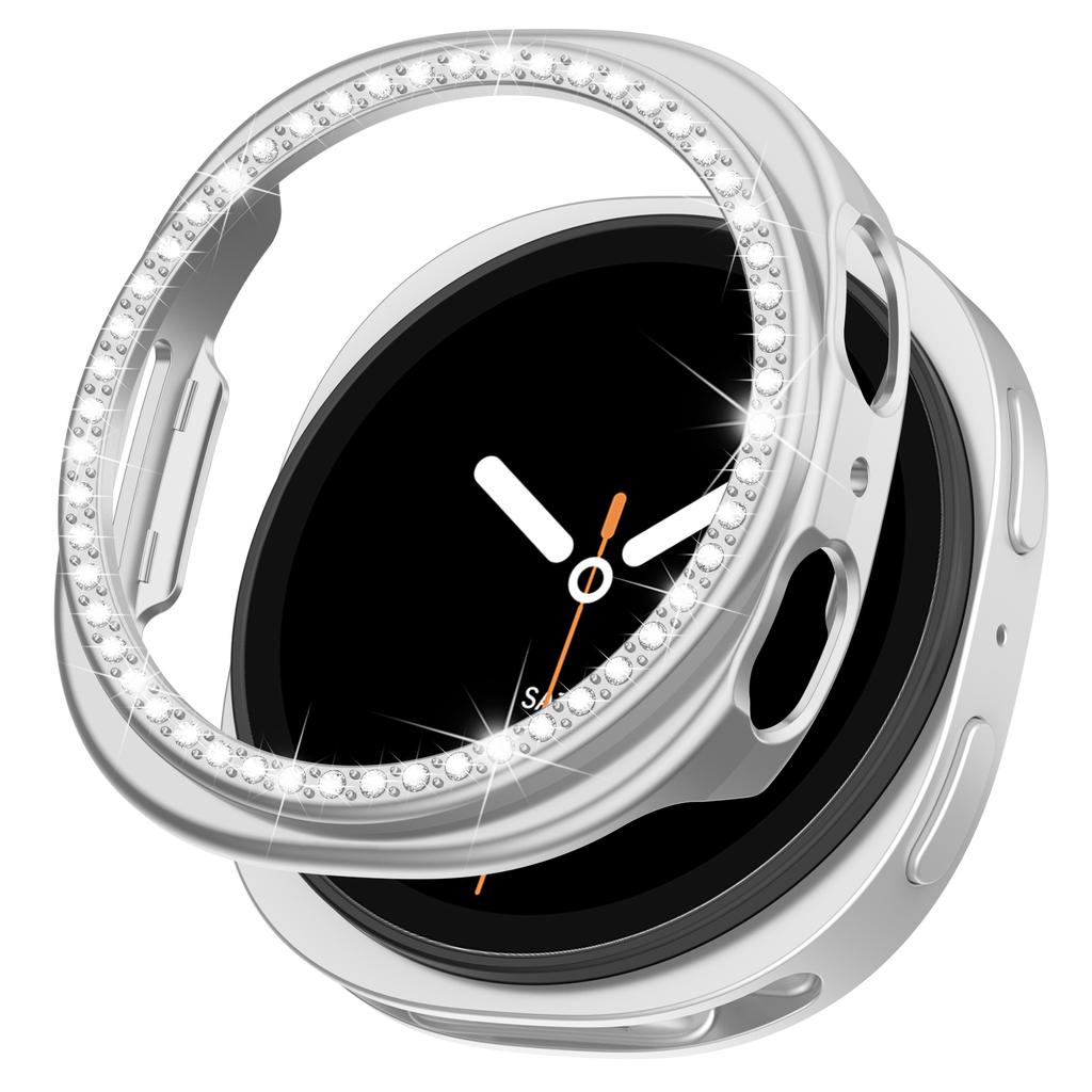 Защитный чехол для Samsung Galaxy watch 8 Case 40мм 44мм Аксессуары Алмазный полый жесткий бампер оболочка Galaxy watch8 Защитные чехлы