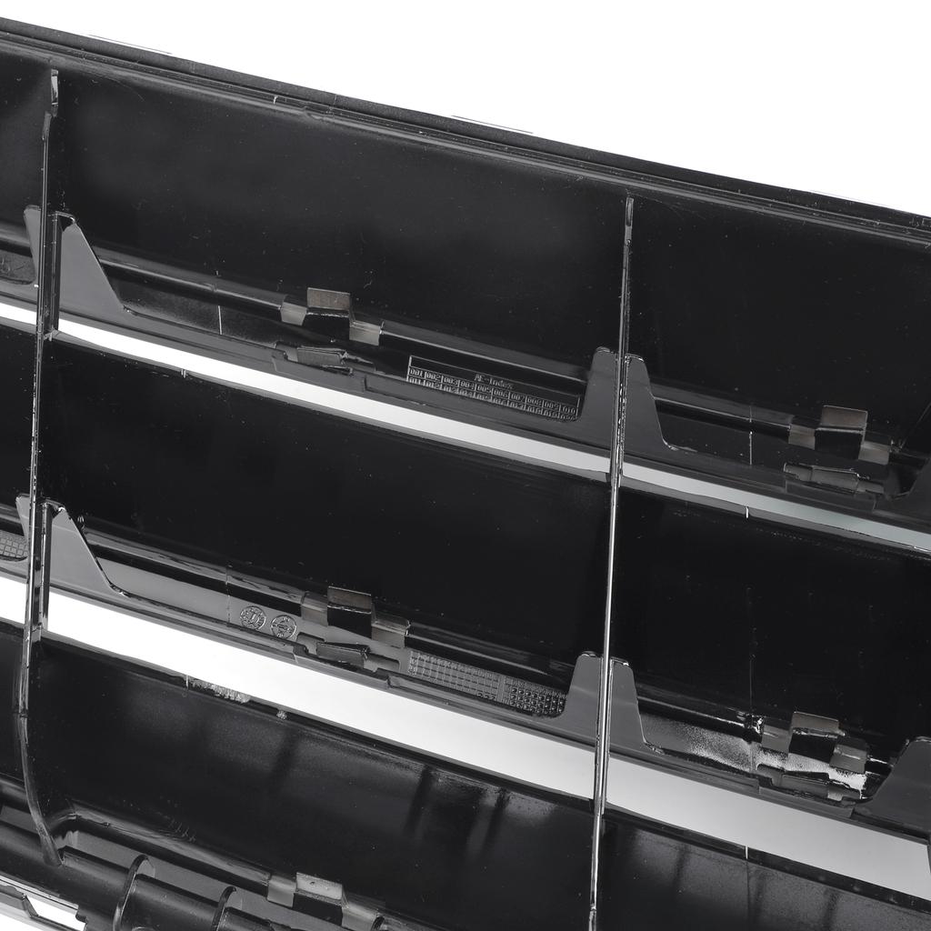 Black Front Grill Grille Fit Mercedes Benz C Class W204 C300 C350 2008-2014