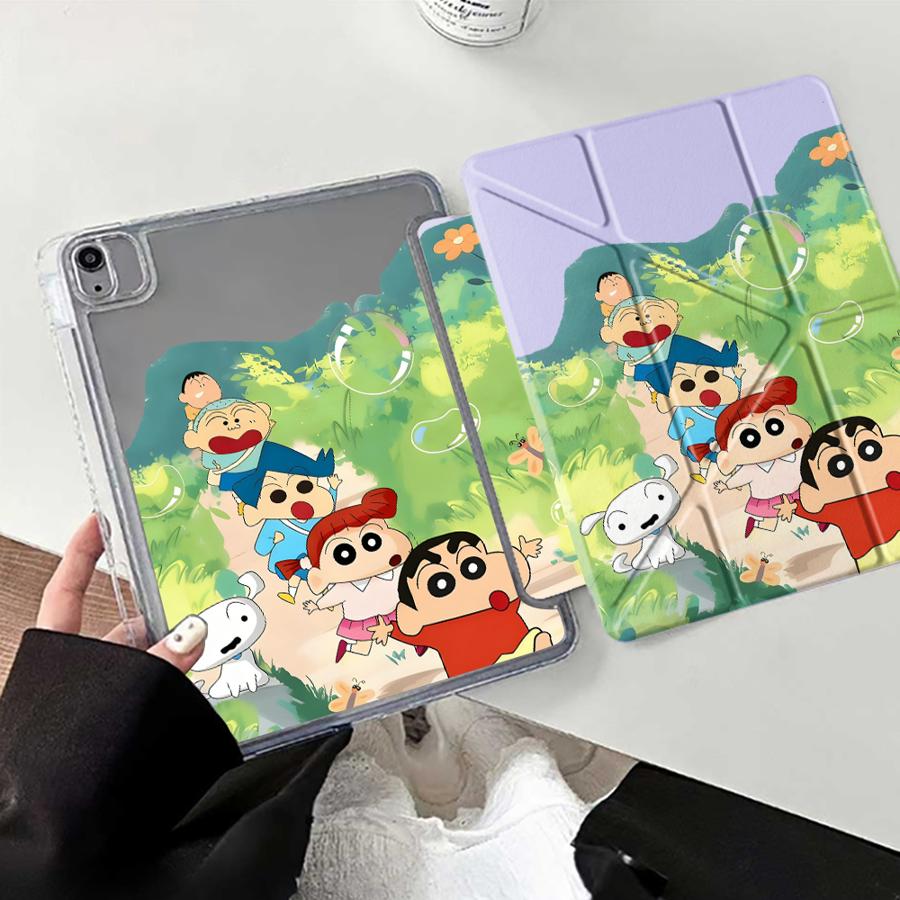 Tablet Case For iPad Pro 11th 10th 9th 8th 7th 12.9inch Mini 6 7 Air 4 5 M3 M2 1 2 M4 11inch Pro 2025 Y-Fold Holder Cover