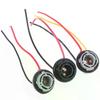 2pcs 1156 1157 Bulb Socket BAY15D Lamp Holder P21/5W Adapter Base Connector For Brake Light Plastic Car Accessories