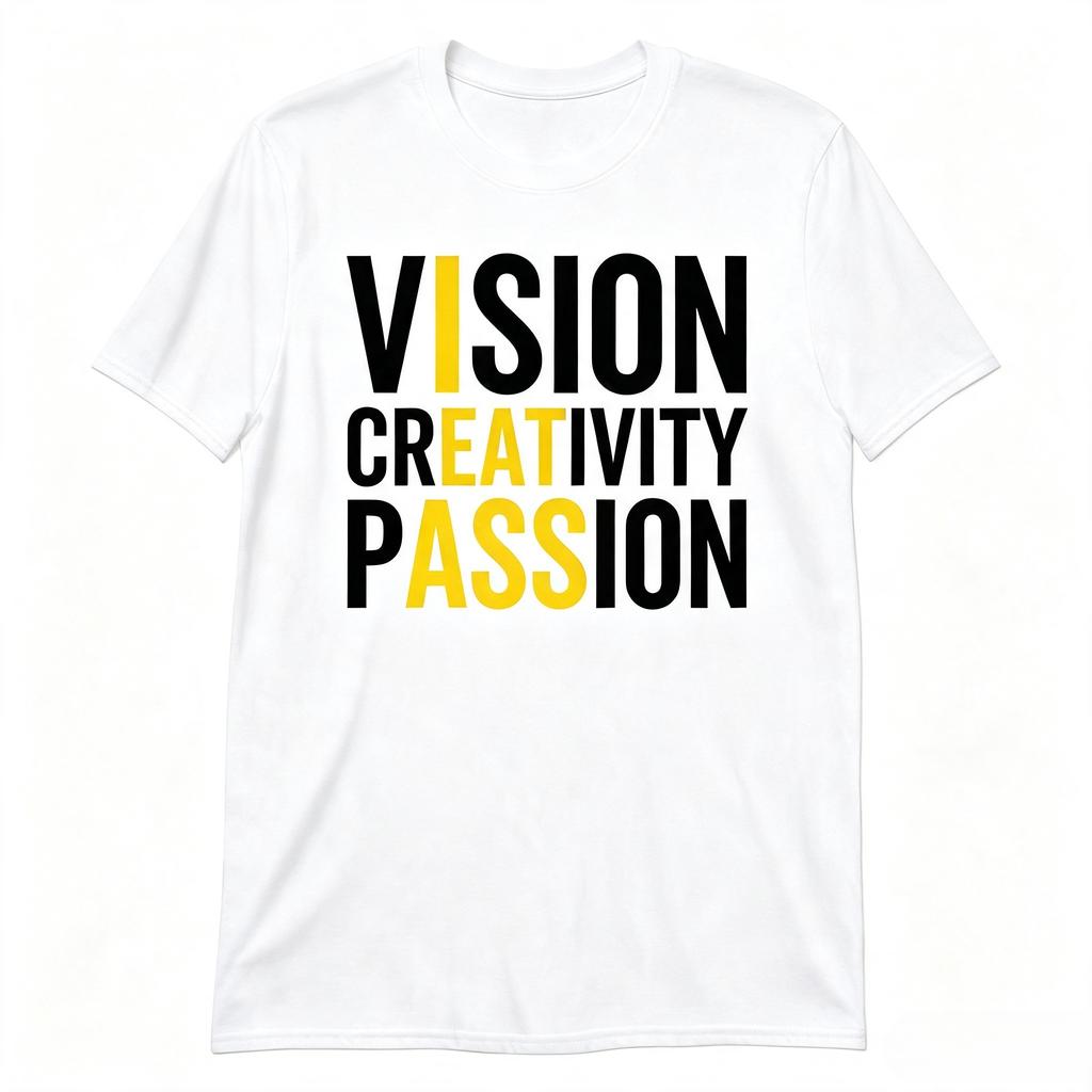 Funny Adult Humor TShirt Vision Creativity Passion I Eat Ass Rude Graphic Tee With Humorous Design Casual Wear Gift Unisex Unisex